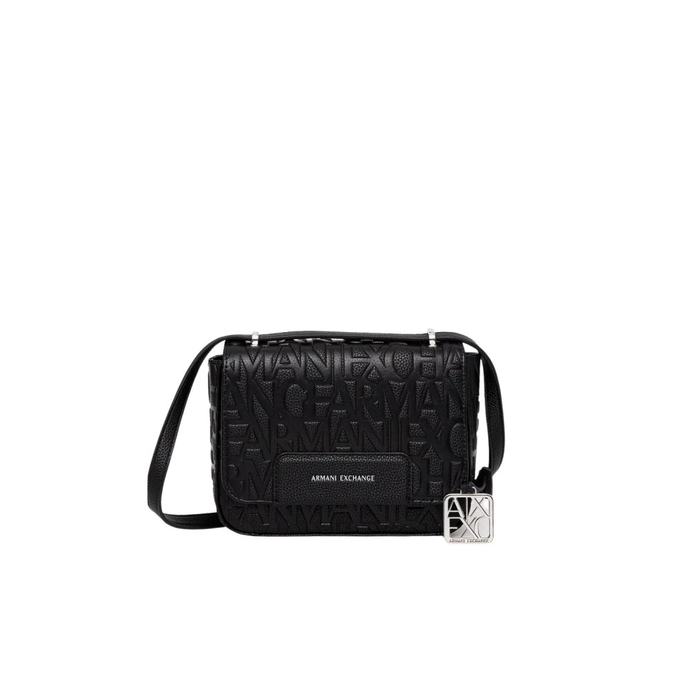 Armani Exchange Donna Nero Borsa A Tracolla