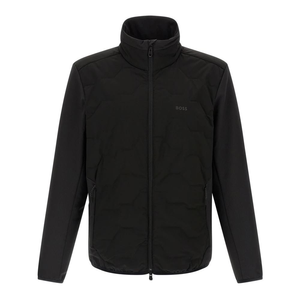 Hugo Black Training Jackets, Male, S, Jackets