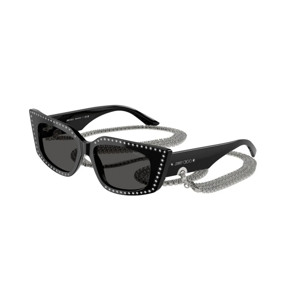 Jimmy Choo Women's Black Sunglasses, 52 Mm, Authentic Premium Glasses With Top-Notch Service
