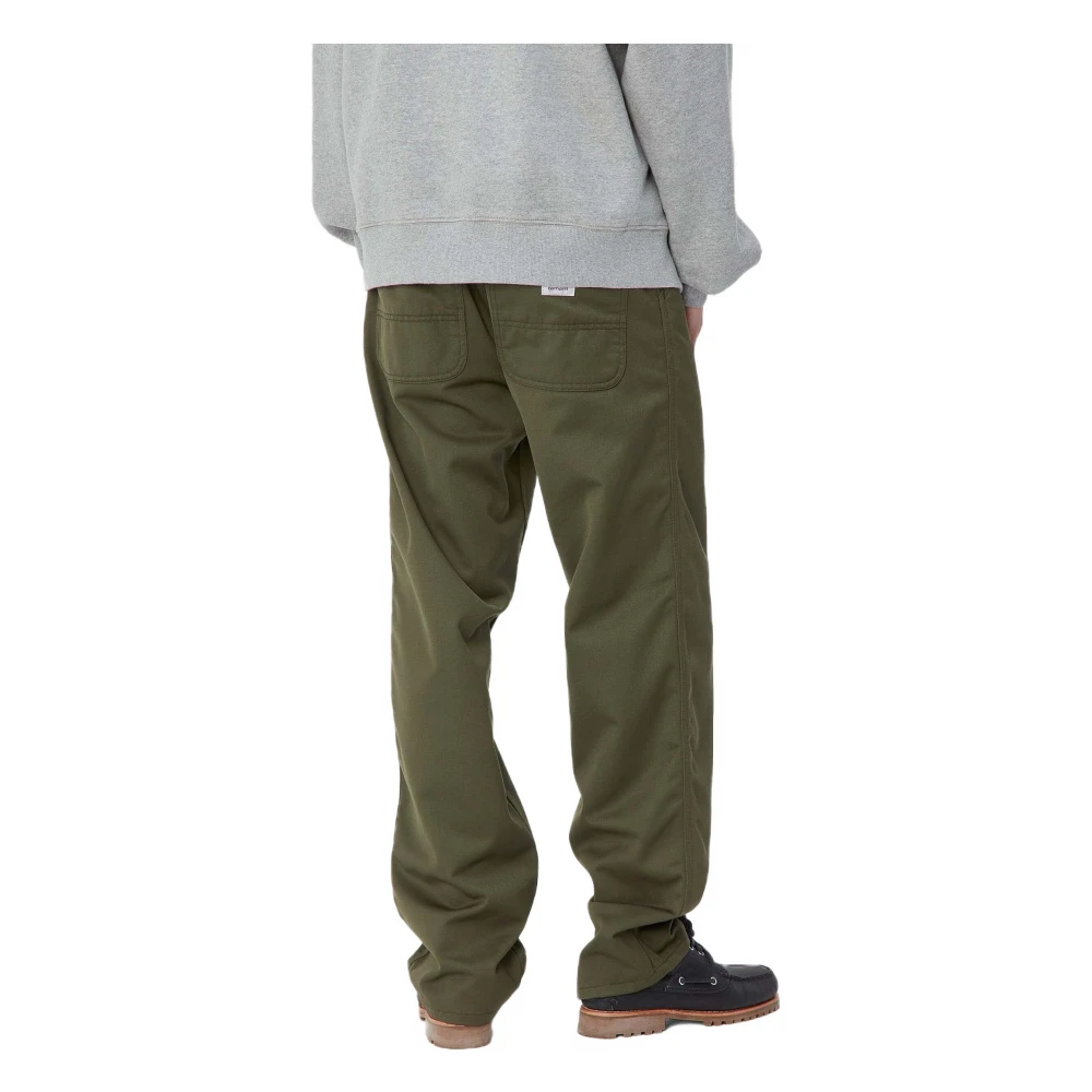 Carhartt WIP Eenvoudige Lange broek Green Heren