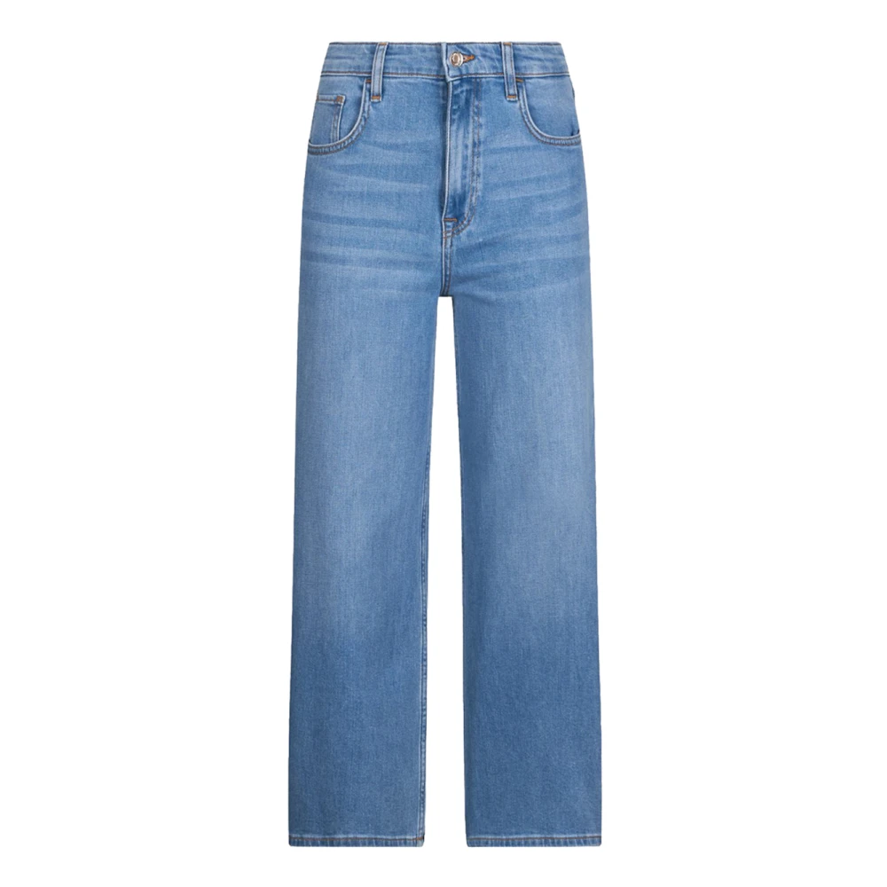 Liu Jo Femme Bleu Jeans, Taille: W24 Jean Évasé Court