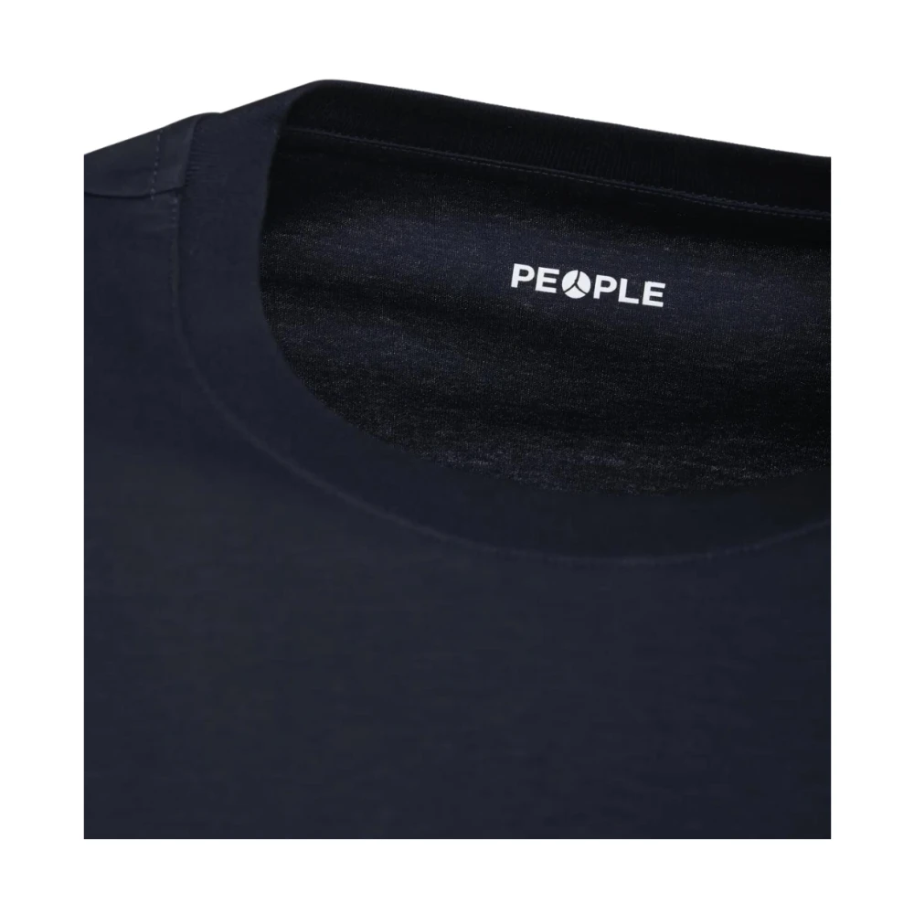 People of Shibuya T-Shirt Klassiek Model Blue Heren