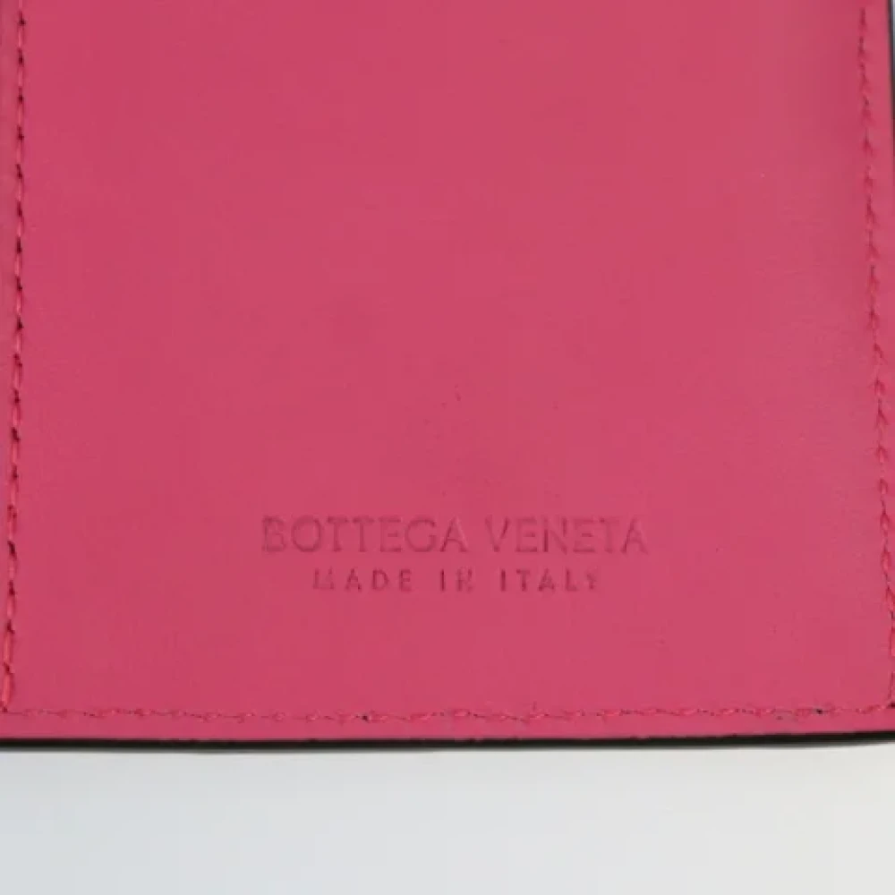 Bottega Veneta Vintage Pre-owned Leather wallets Black Dames