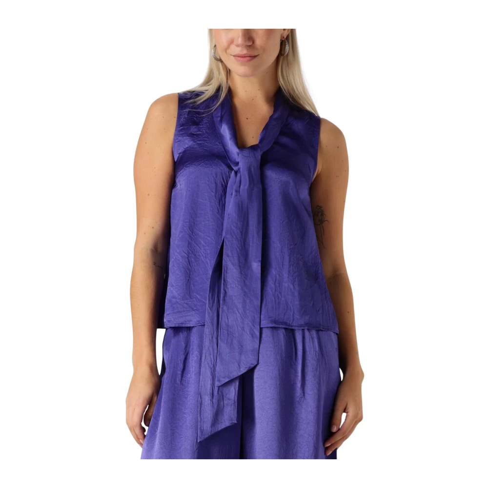 Selected Femme Slfselene SL Top Purple Dames