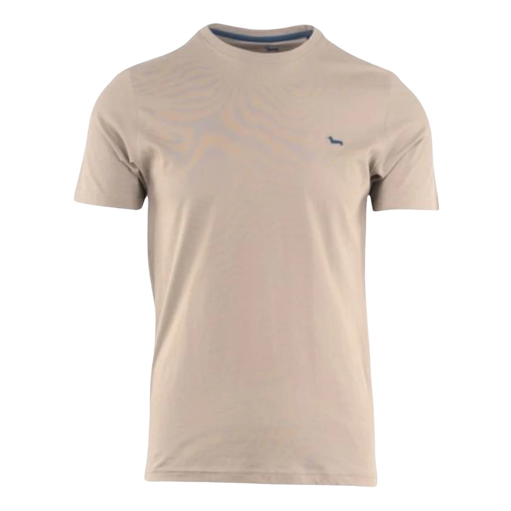 Harmont & Blaine Brown T-Shirts, Male, 2XL, T-Shirt In Cotone Narrow Fit