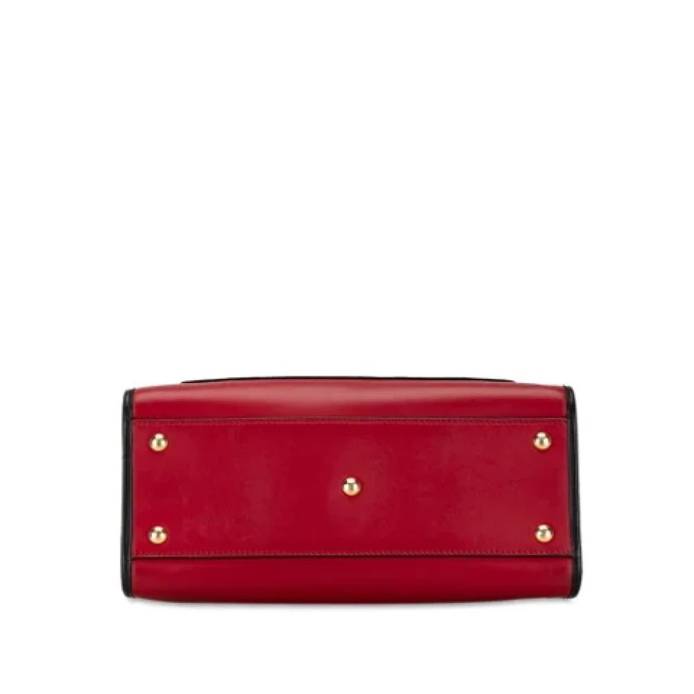 Fendi Vintage Pre-owned Leather fendi-bags Red Dames