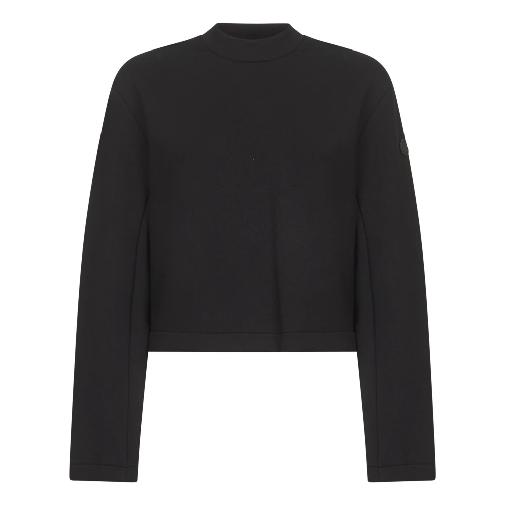 Moncler Donna Nero - Felpa Ee72 By Edward Enninful - Sweatshirts & Hoodies - S