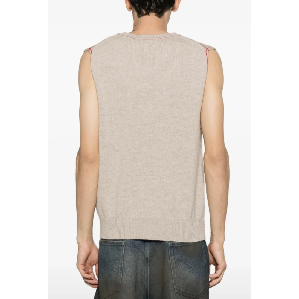 Vivienne Westwood Havermout Orbit Vest Beige Heren