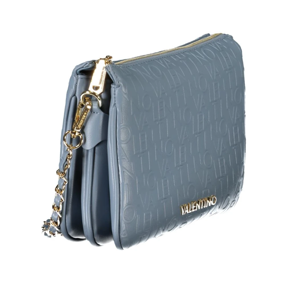Valentino by Mario Valentino Blauwe Polyethyleen Handtas | Stijlvol Model Blue Dames