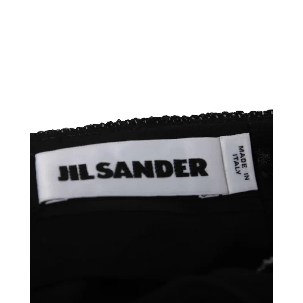 Jil Sander Pre-owned Wool bottoms Multicolor Dames