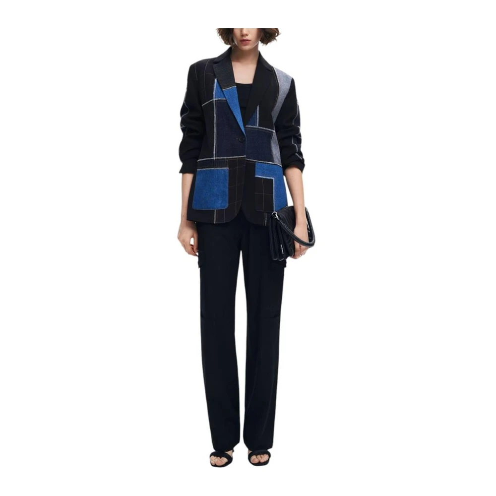 Desigual Herfst Winter Dames Blazer Collectie Black Dames