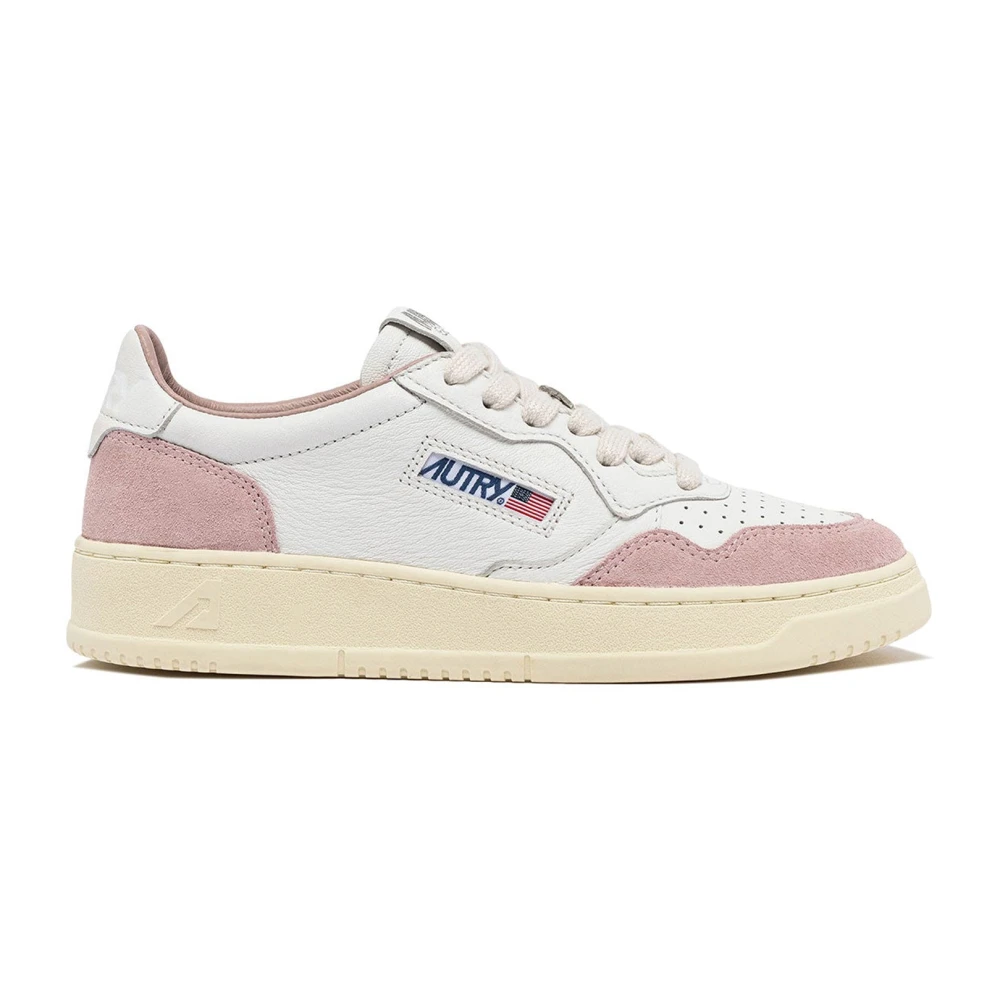 Autry La Medalist Low Dames Schoenen Roze
