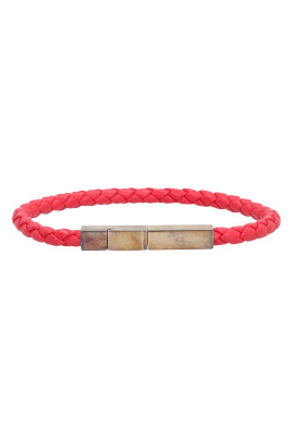 braided-leather-bracelet-silver-metal