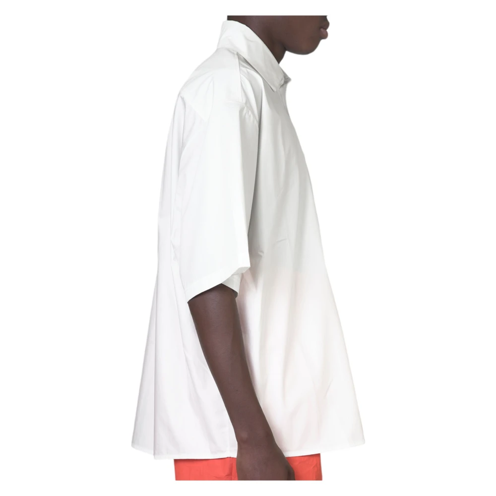 Walter Van Beirendonck Witte Star Oversize Shirt White Heren