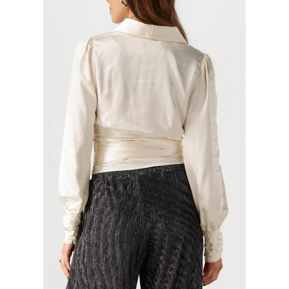 Notre-v Elegante Wikkeltop Ecru Nv-Elise Beige Dames