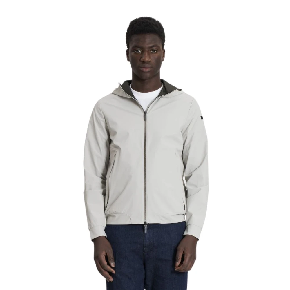 RRD Urban Reversible Hooded Zomerjas White Heren