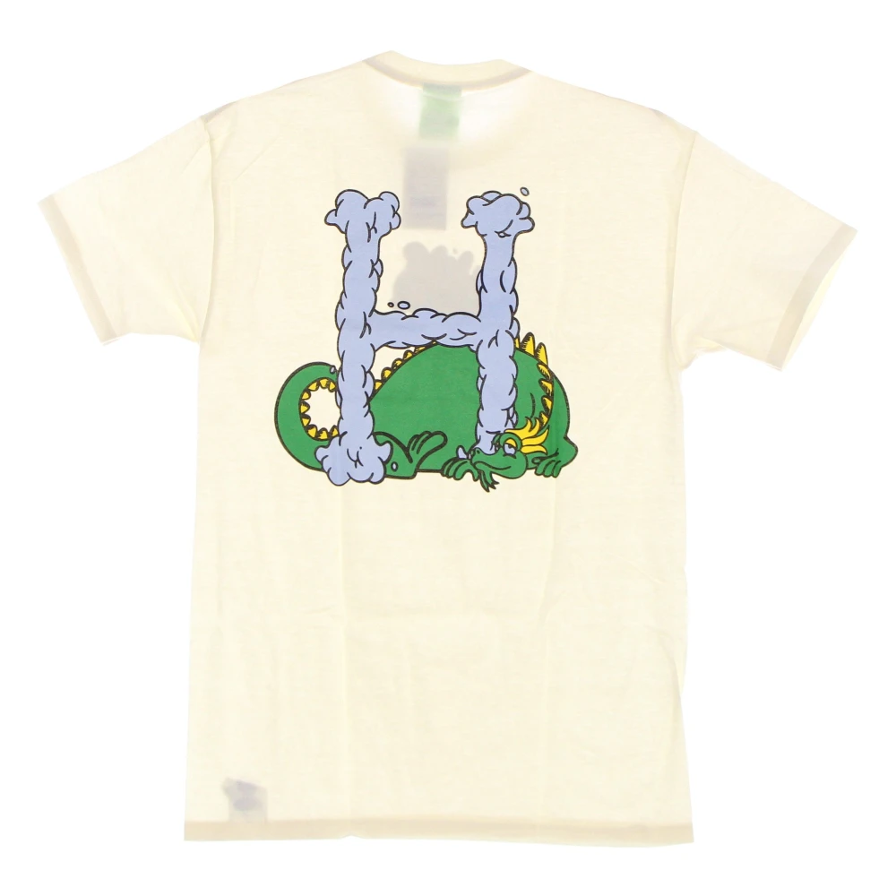 HUF Draken Tee Natuurlijke Heren T-Shirt Beige Heren
