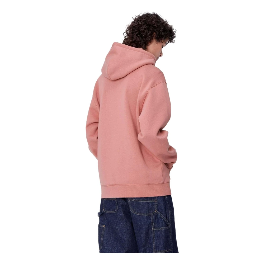 Carhartt WIP Basic Hoodie Pink Dames