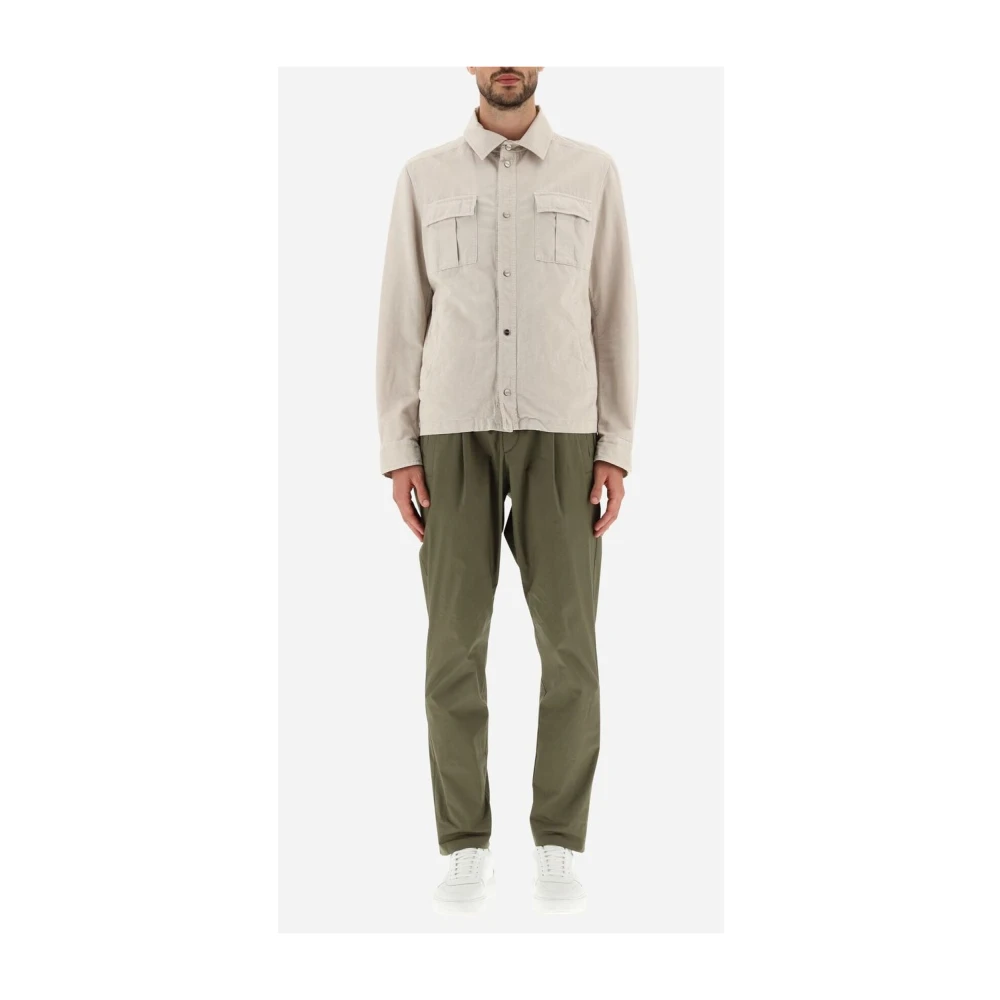 Herno Shirt Jacket Beige Heren