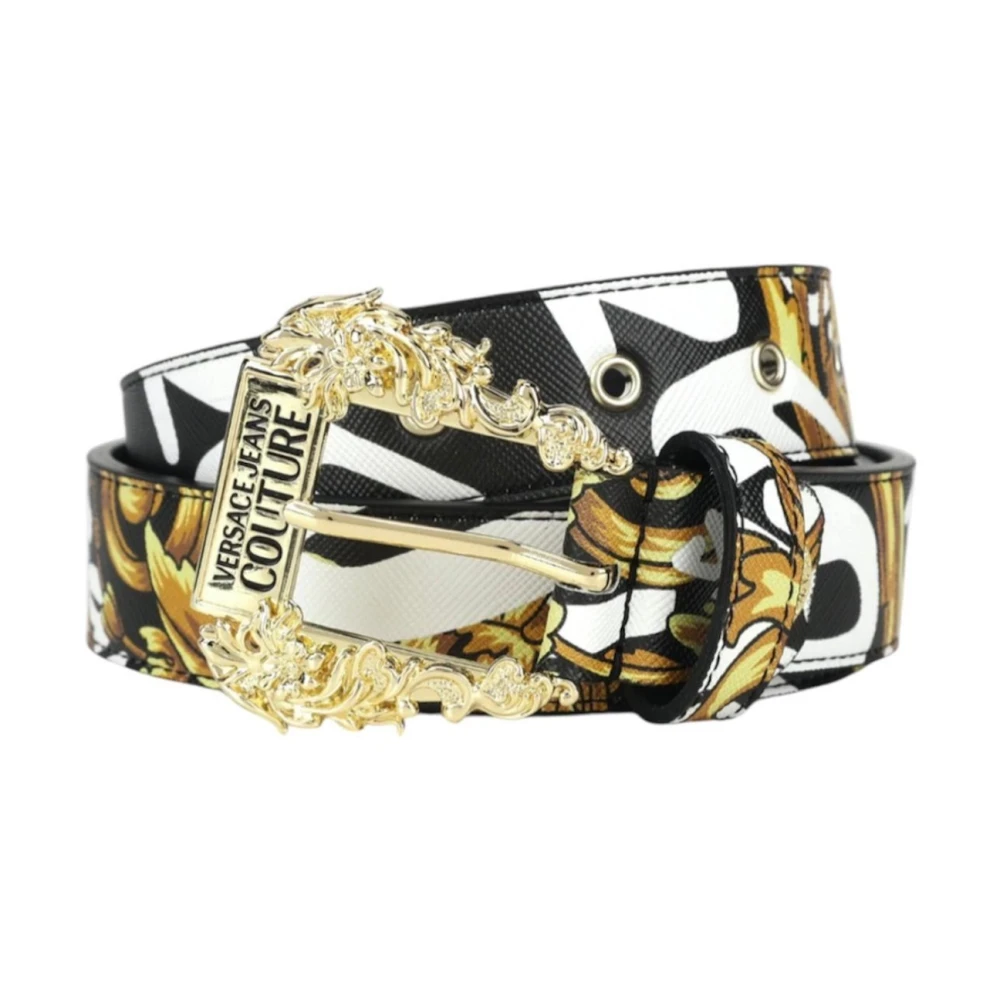 Versace Jeans Couture Women's Black Belts By Versace