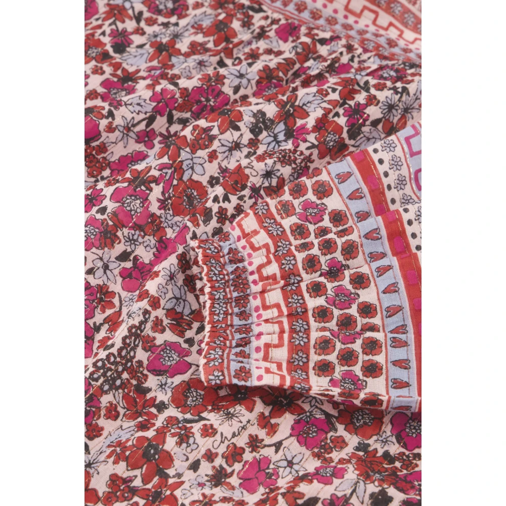 Fabienne Chapot Bloemen Lange Mouw Top Multicolor Dames