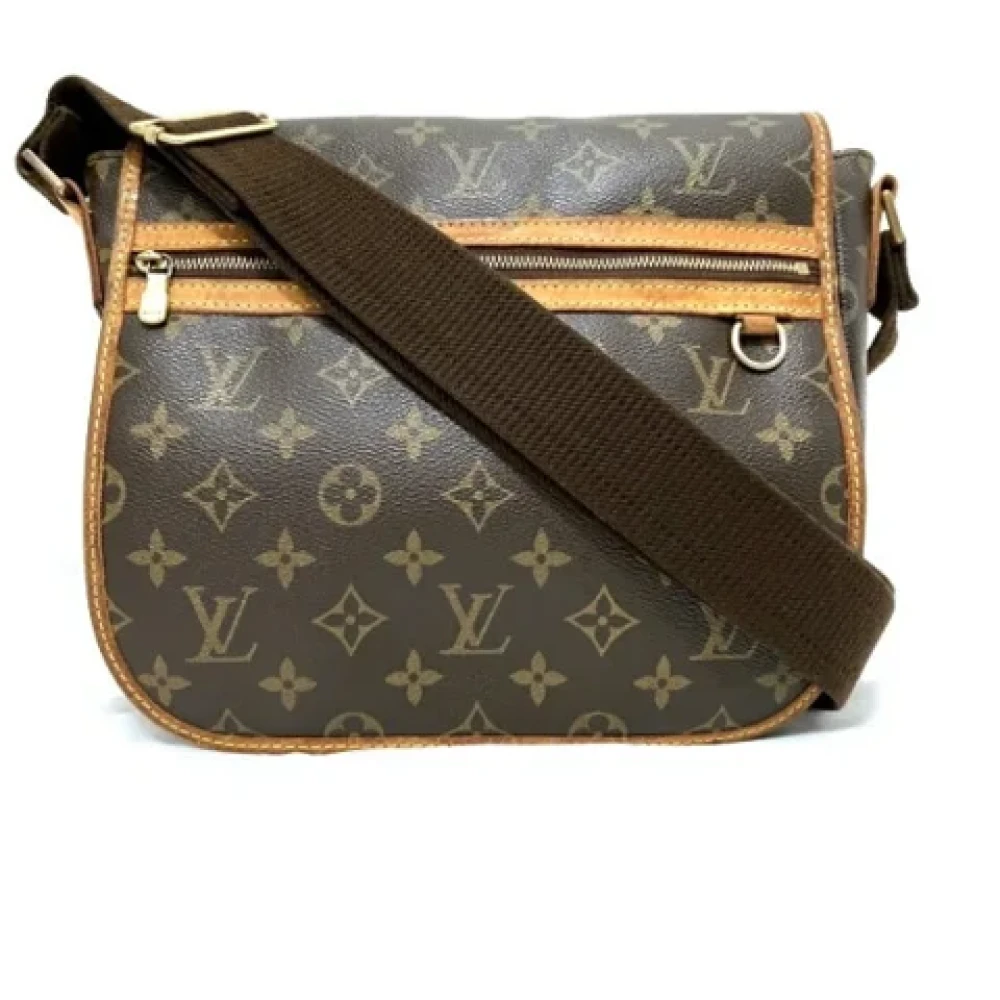 Louis Vuitton Vintage Pre-owned Canvas shoulder-bags Brown Dames