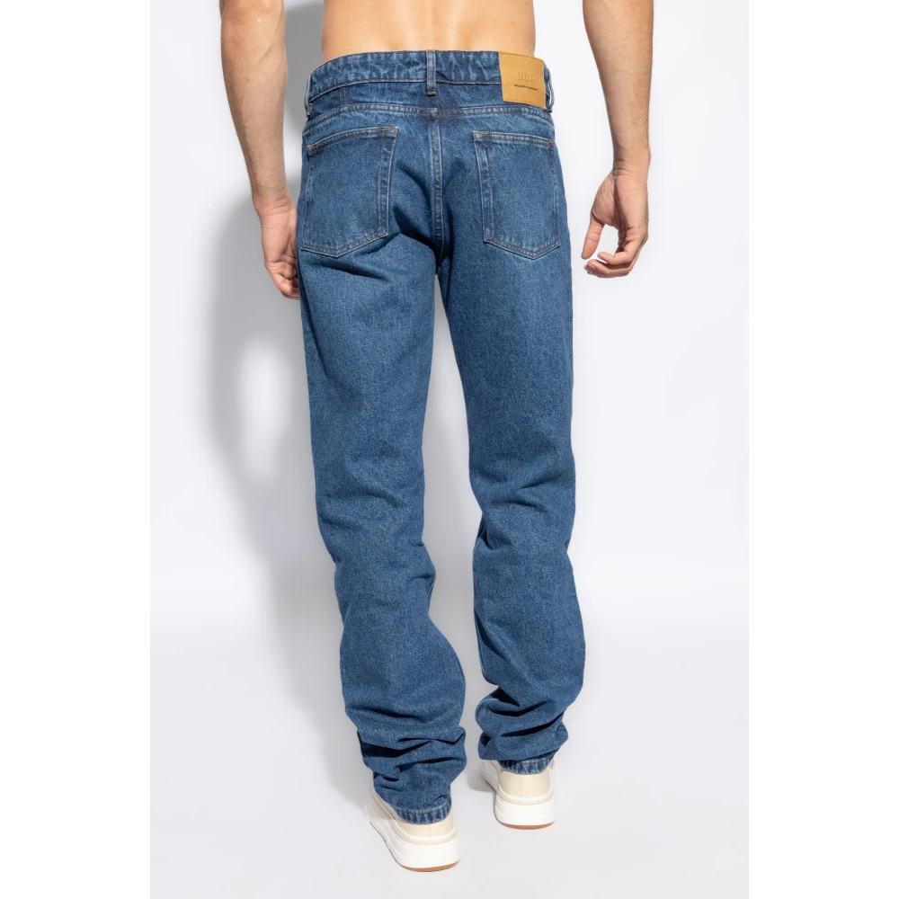 Ami Paris Straight-leg jeans Blue Heren