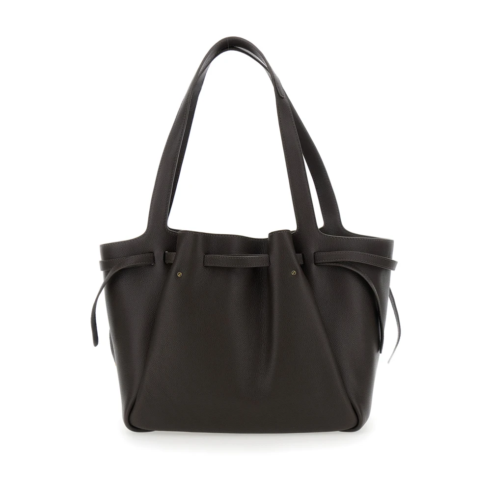 TORY BURCH Bruine Tote Tas met Trekkoordsluiting Brown Dames