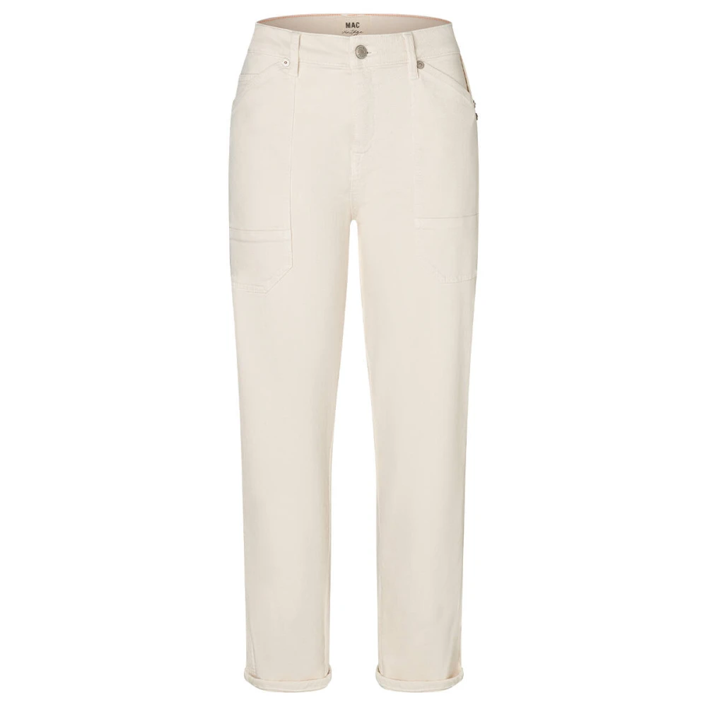 MAC Denim Jeans Klassieke Stijl White Dames