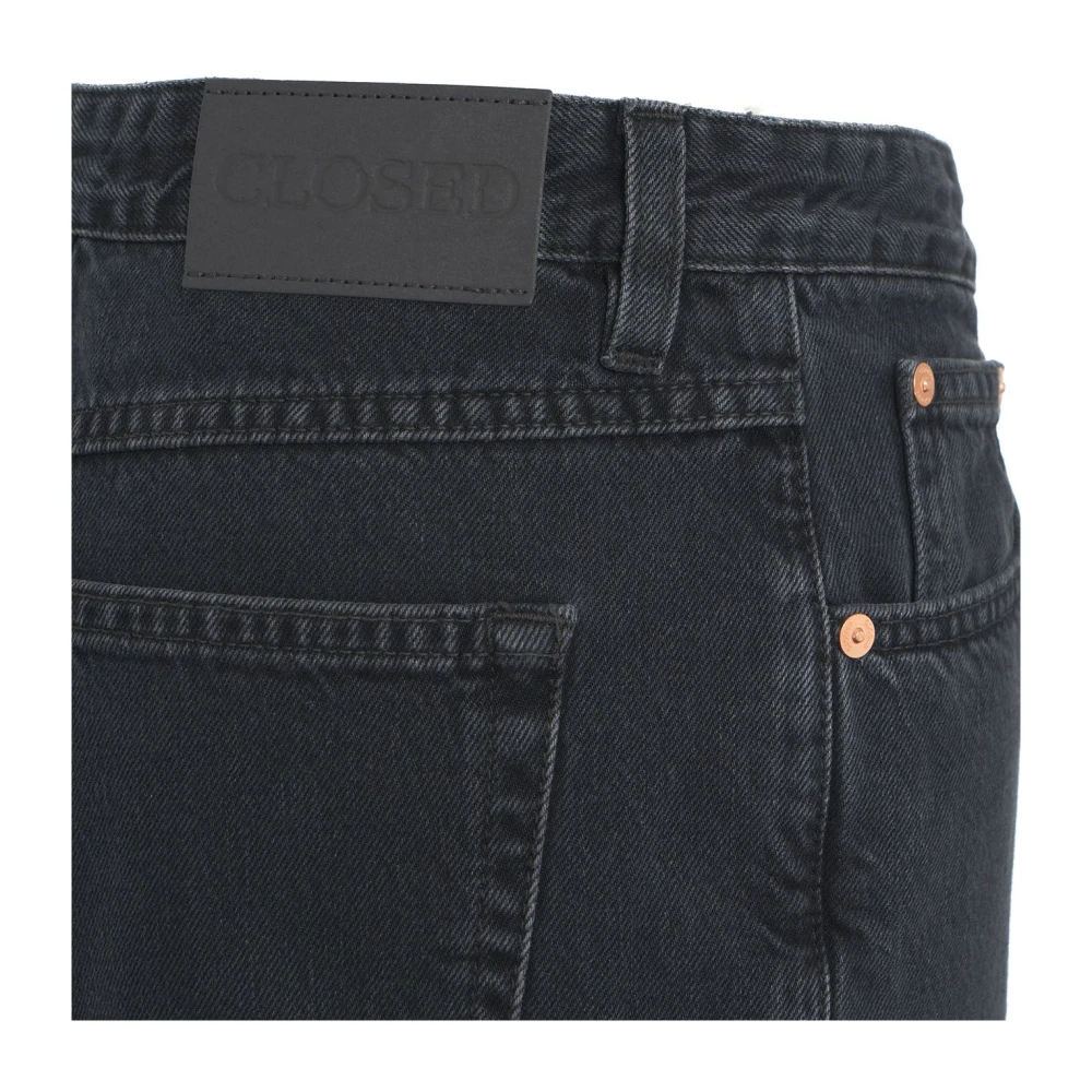 closed Grijze Baggy Jeans Aw24 Gray Dames