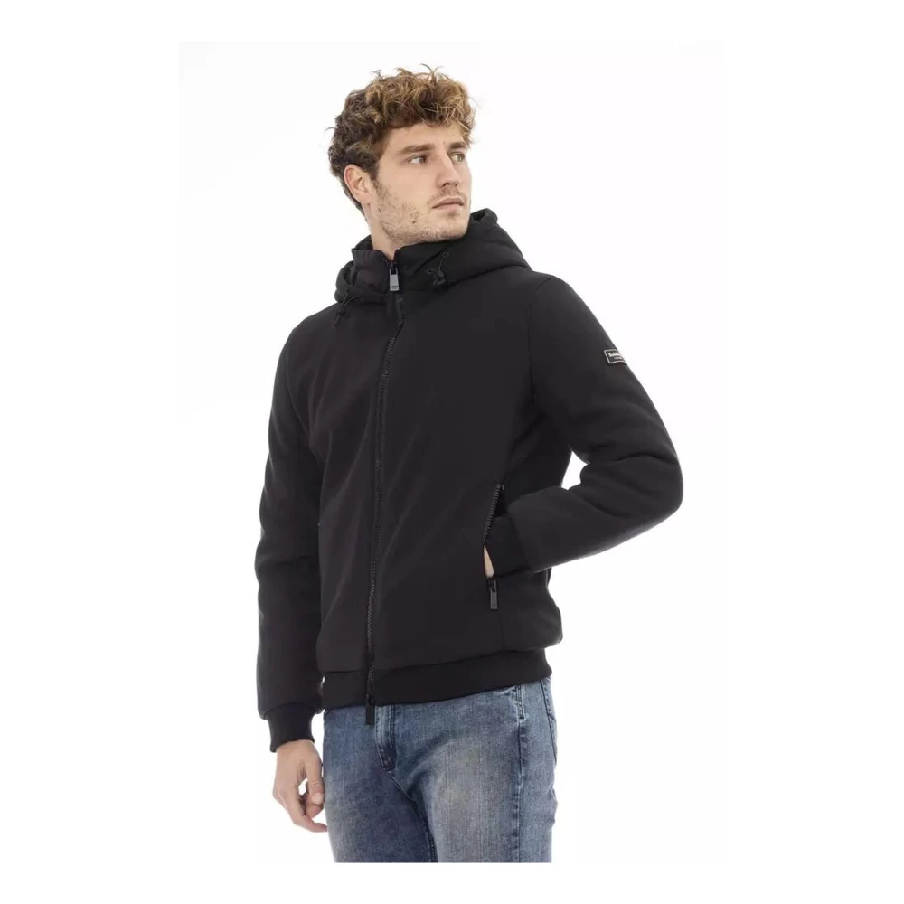 Baldinini Bomberjack met ritssluiting Black Heren