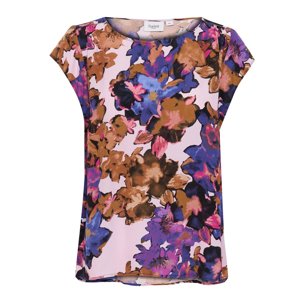 Saint Tropez Winsome Flowers Blouse Multicolor Dames