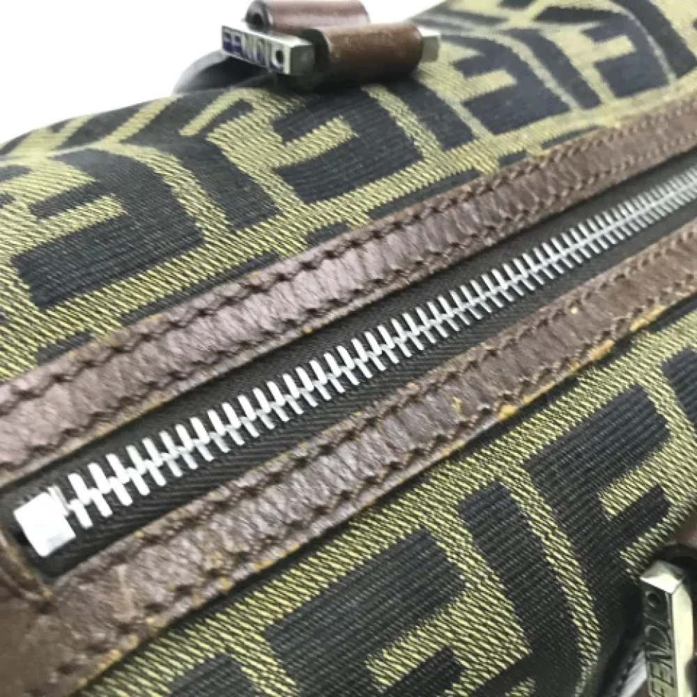 Fendi Vintage Pre-owned Fabric fendi-bags Brown Dames