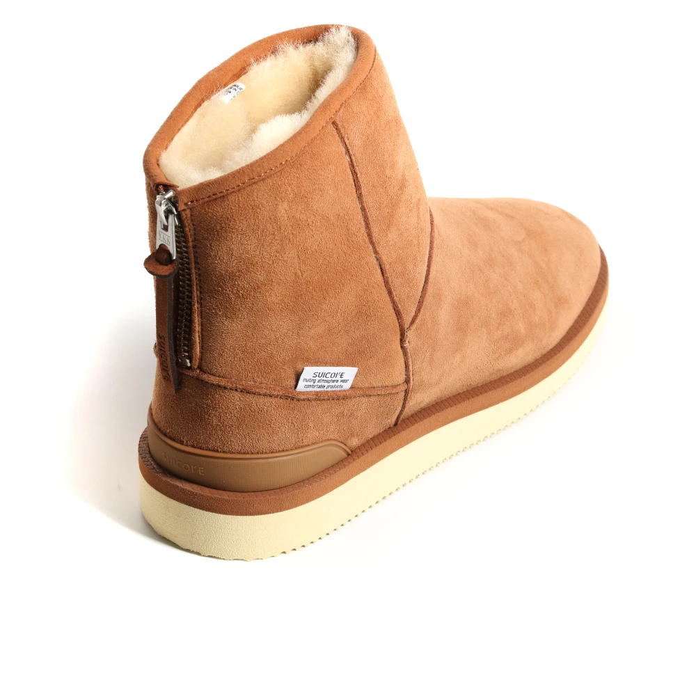 Suicoke Enkellaarsjes met rits Brown Heren