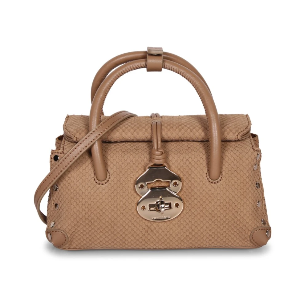Zanellato Women's Beige Dotta Small Handbag - Handbags - One Size - Bags