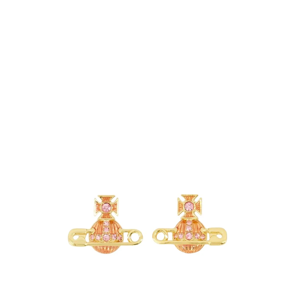 Vivienne Westwood Women's Gold Cat Earrings - Brass