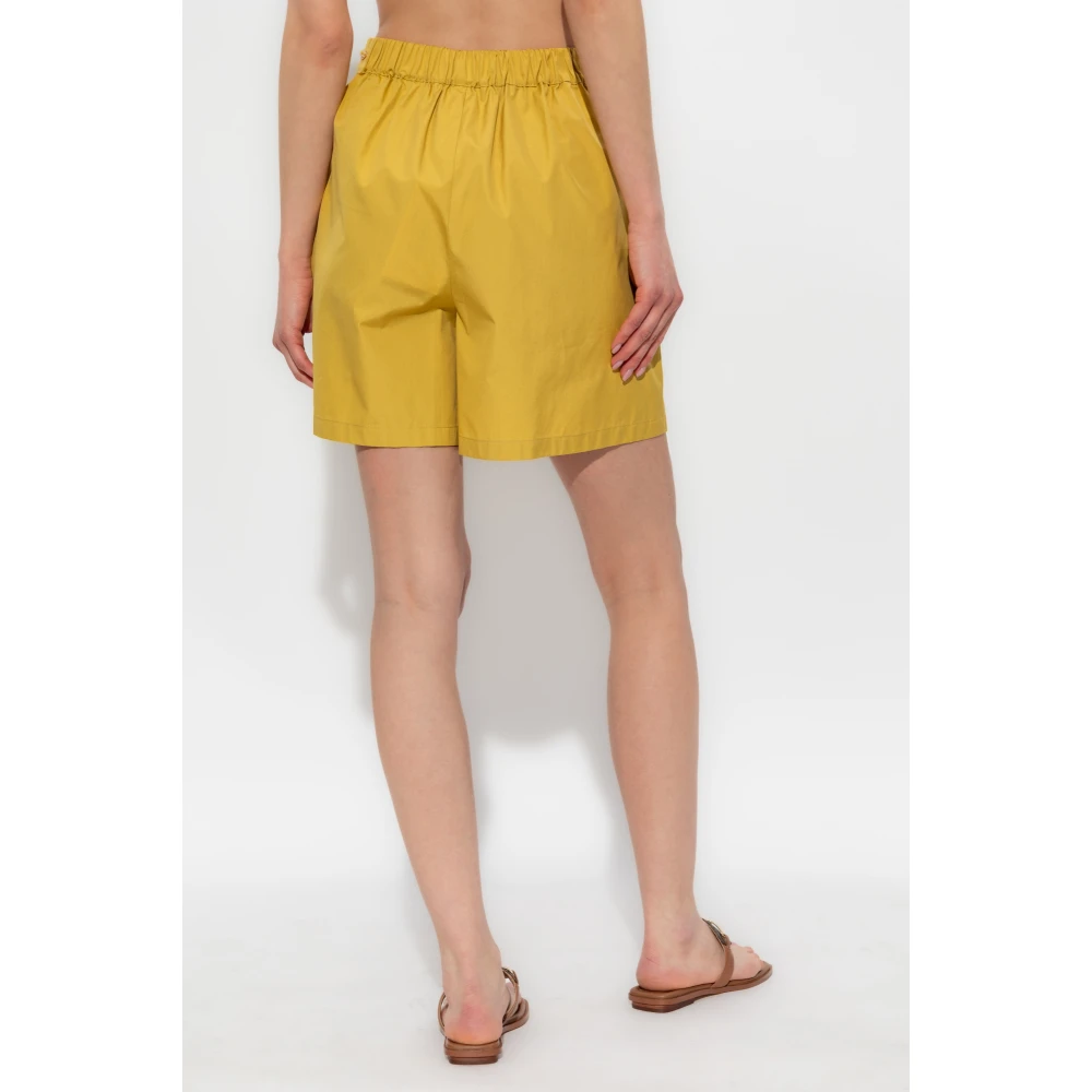 Max Mara Shorts 'Haway' Yellow Dames