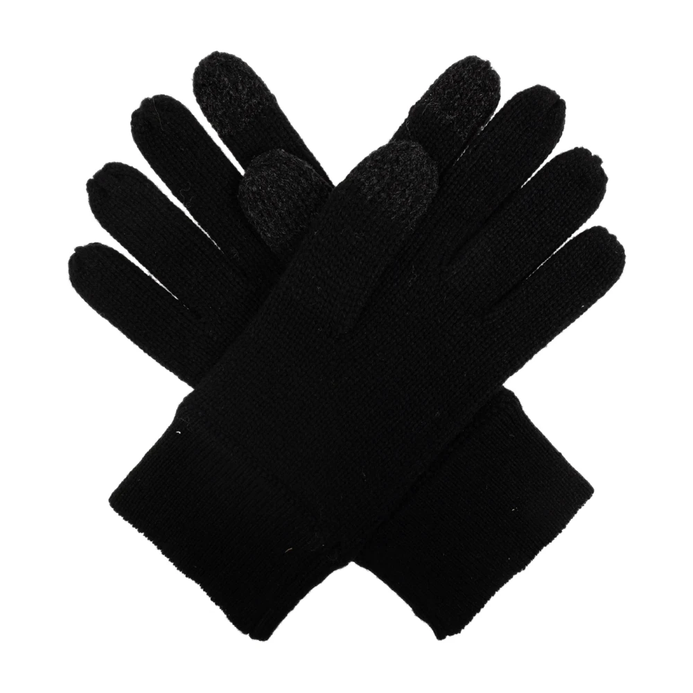 AllSaints Logo handschoenen Black Dames