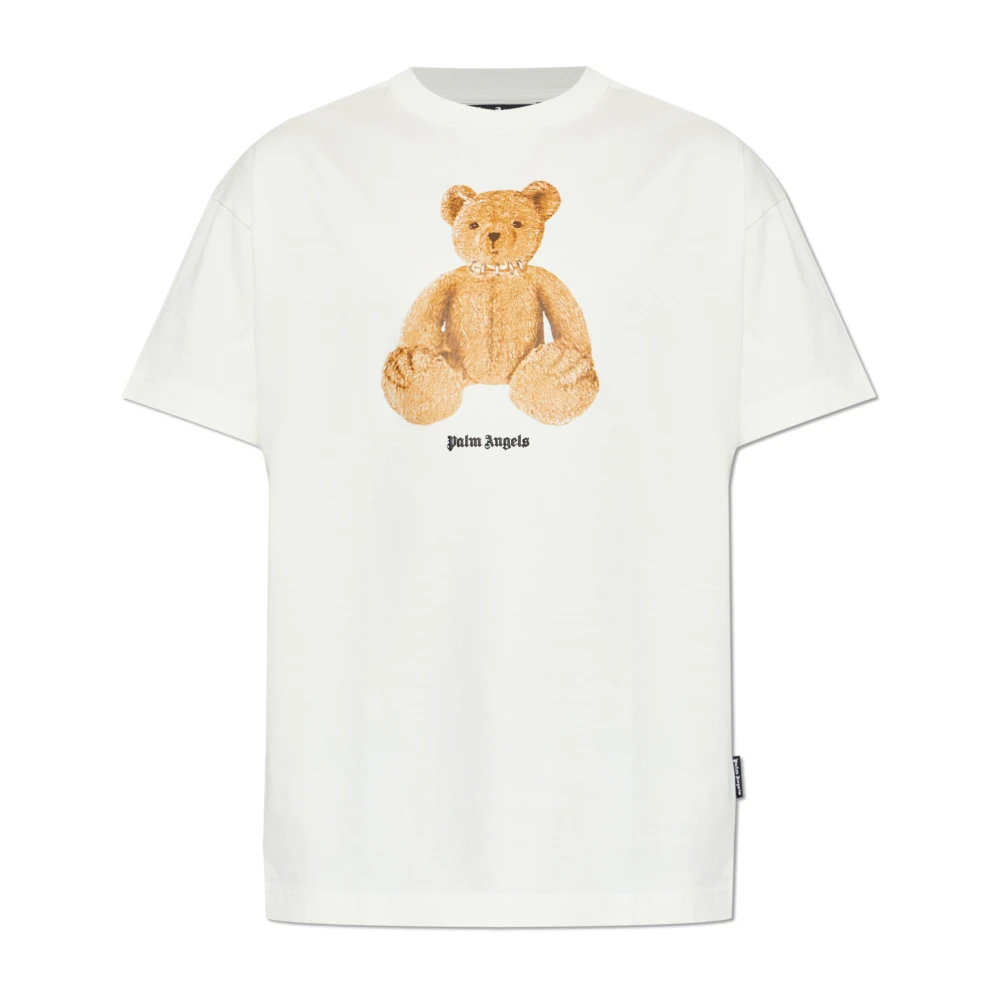 Palm Angels Uomo Bianco Top, S, New,