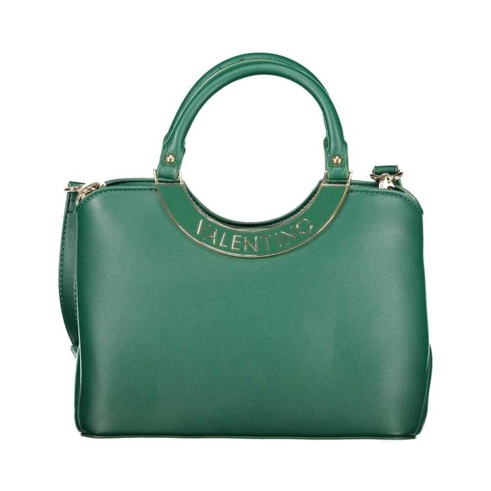 Valentino Women's Green Handbags, One Size, Polyethylene Handbag With Sleek Design