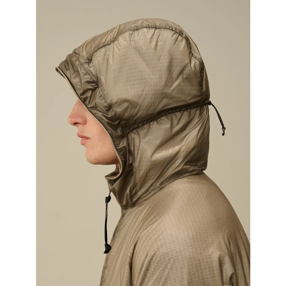 C.P. Company Stijlvolle Medium Jas Beige Heren