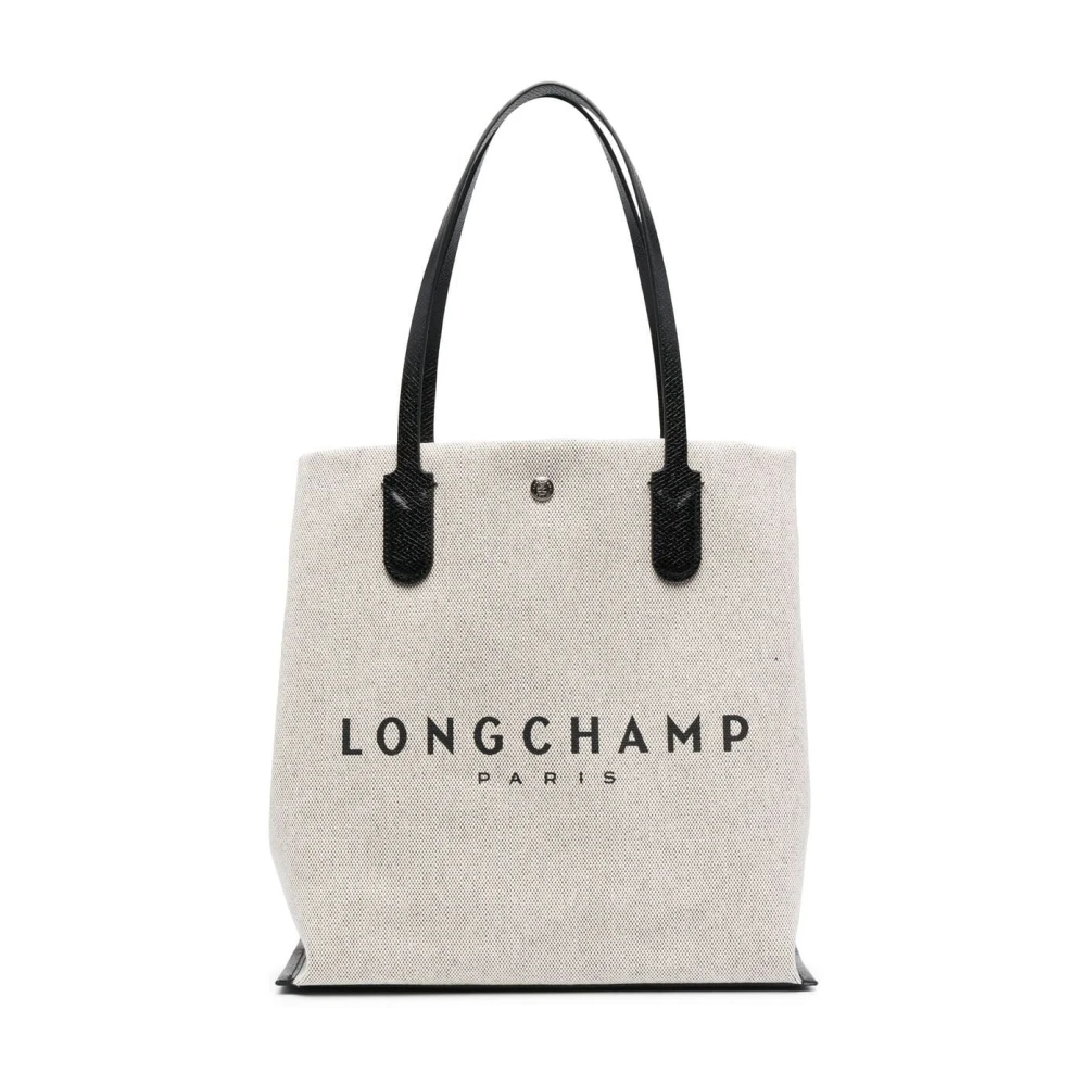 Longchamp Essential Toile Tas Gray Dames