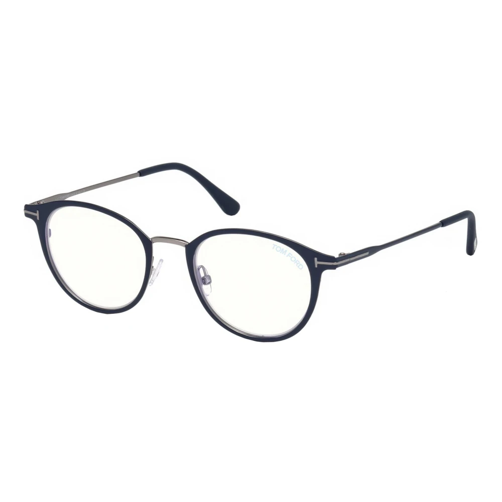 Tom Ford Blauw Blok Brillen Monturen Mat Blauw Blue Unisex