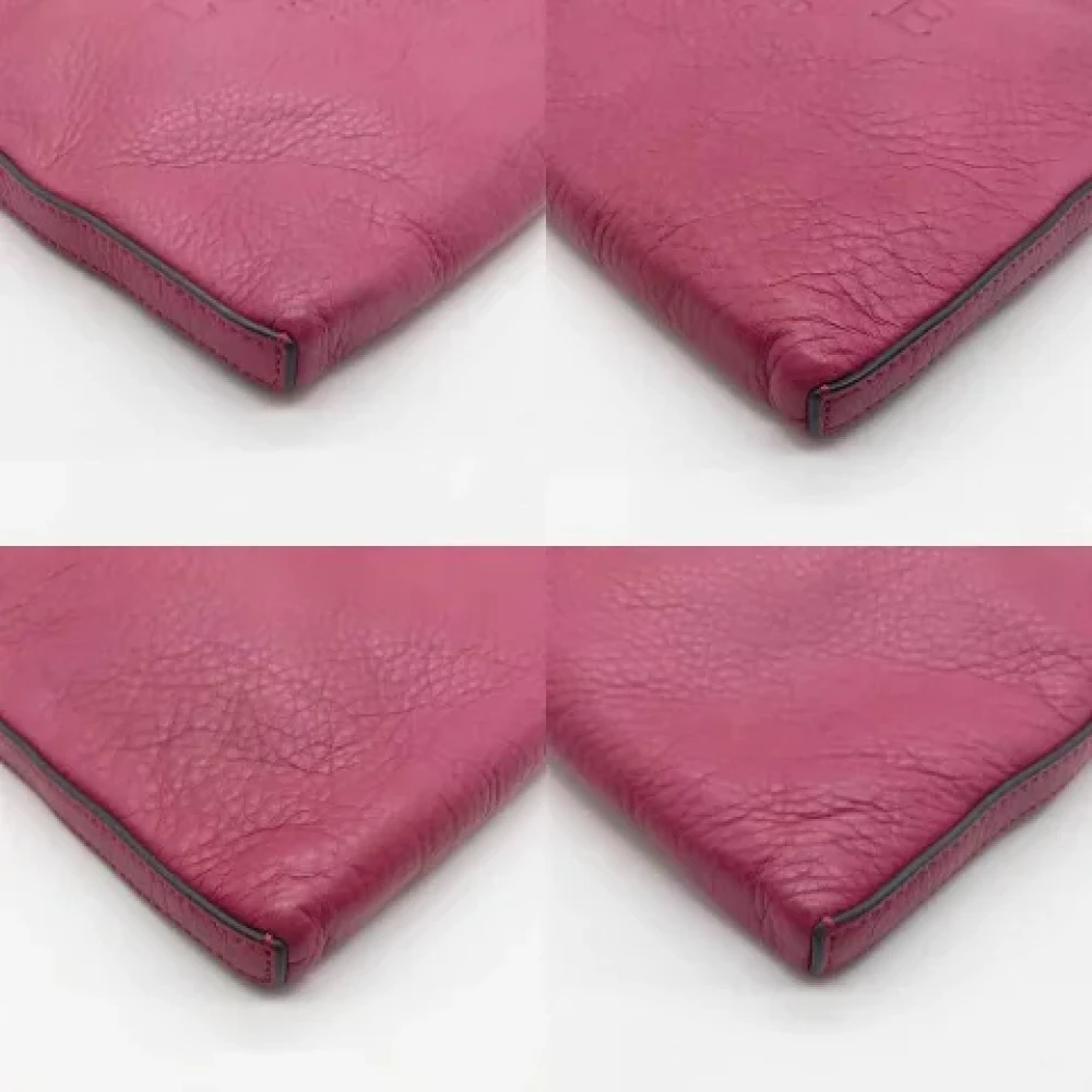 Loewe Pre-owned Fabric shoulder-bags Pink Dames