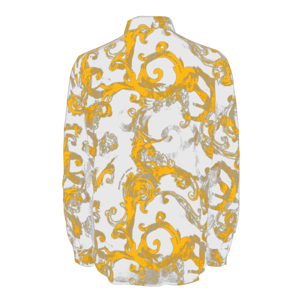 Versace Jeans Couture Stijlvolle Overhemden Collectie Multicolor Heren