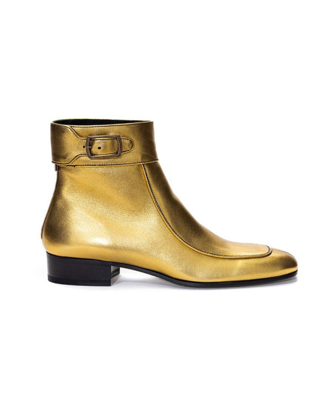 gold-leather-boots