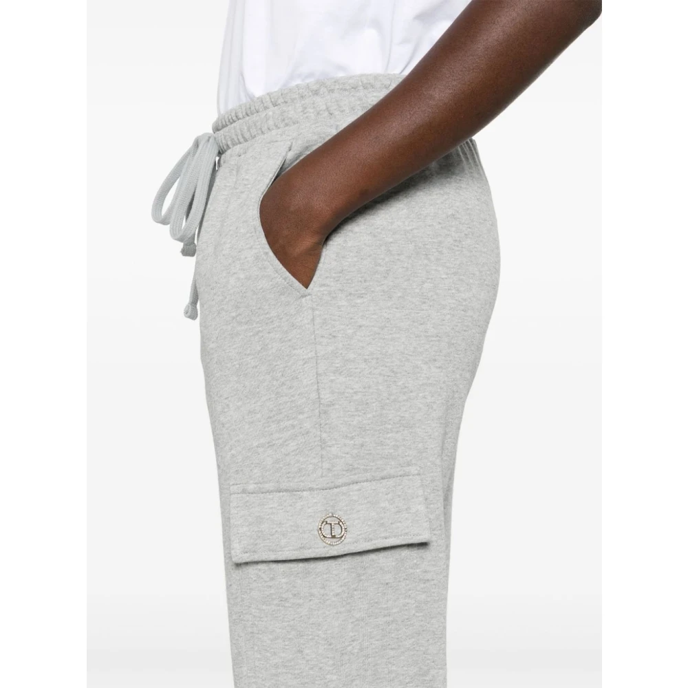Twinset Elegant Broek Set Gray Dames