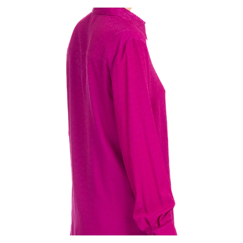 pinko VIB Smorzare Shirt in Trendy Stijl Purple Dames