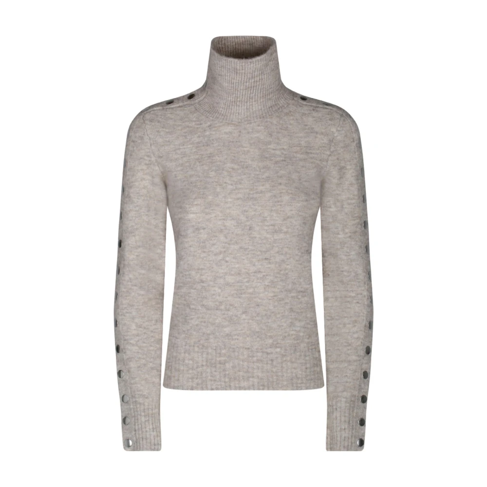 Isabel Marant Women's Beige Turtlenecks, Xs, Malo Pullover