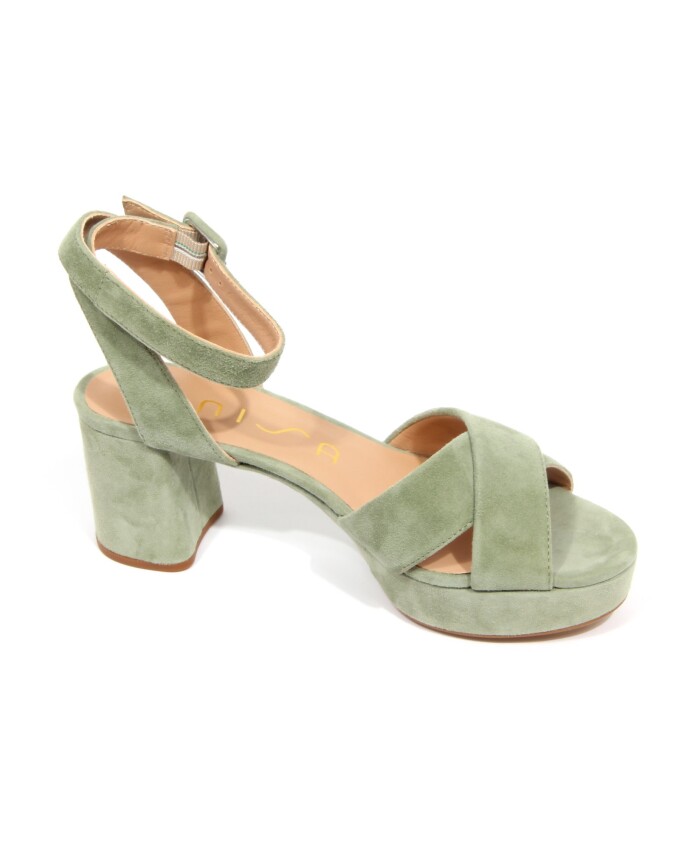 light-green-suede-sandal-shoe